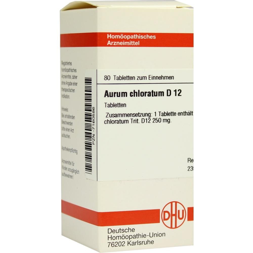 Aurum Chloratum D 12 Tabletten, 80 St.