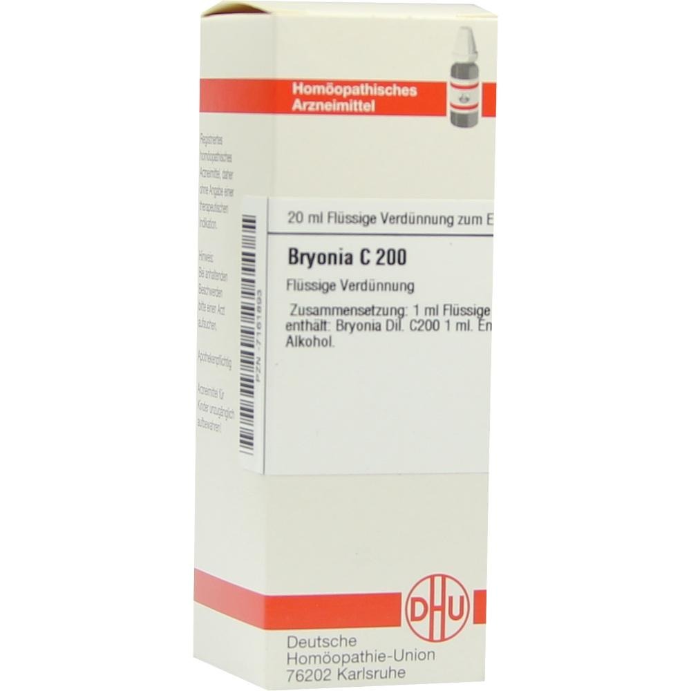 Bryonia C 200 Dilution, 20 ml