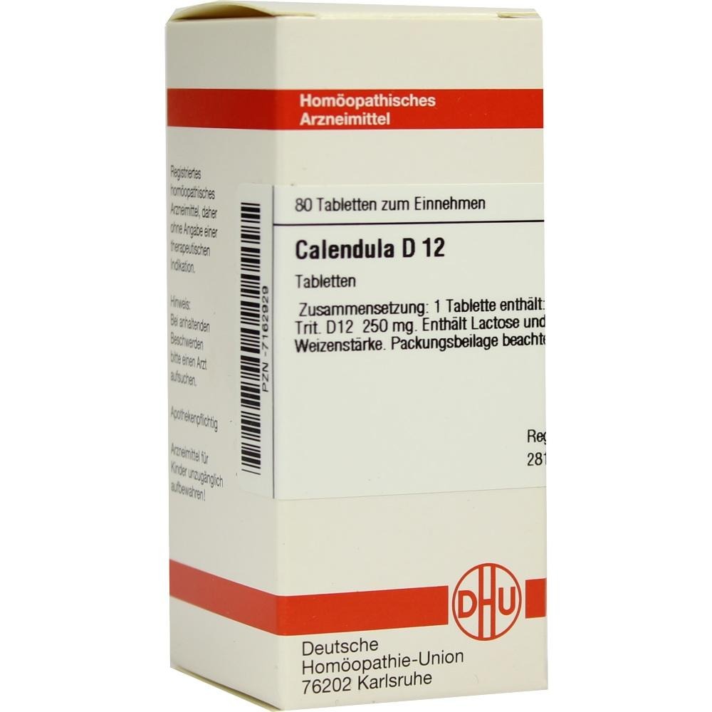 Calendula D 12 Tabletten, 80 St.