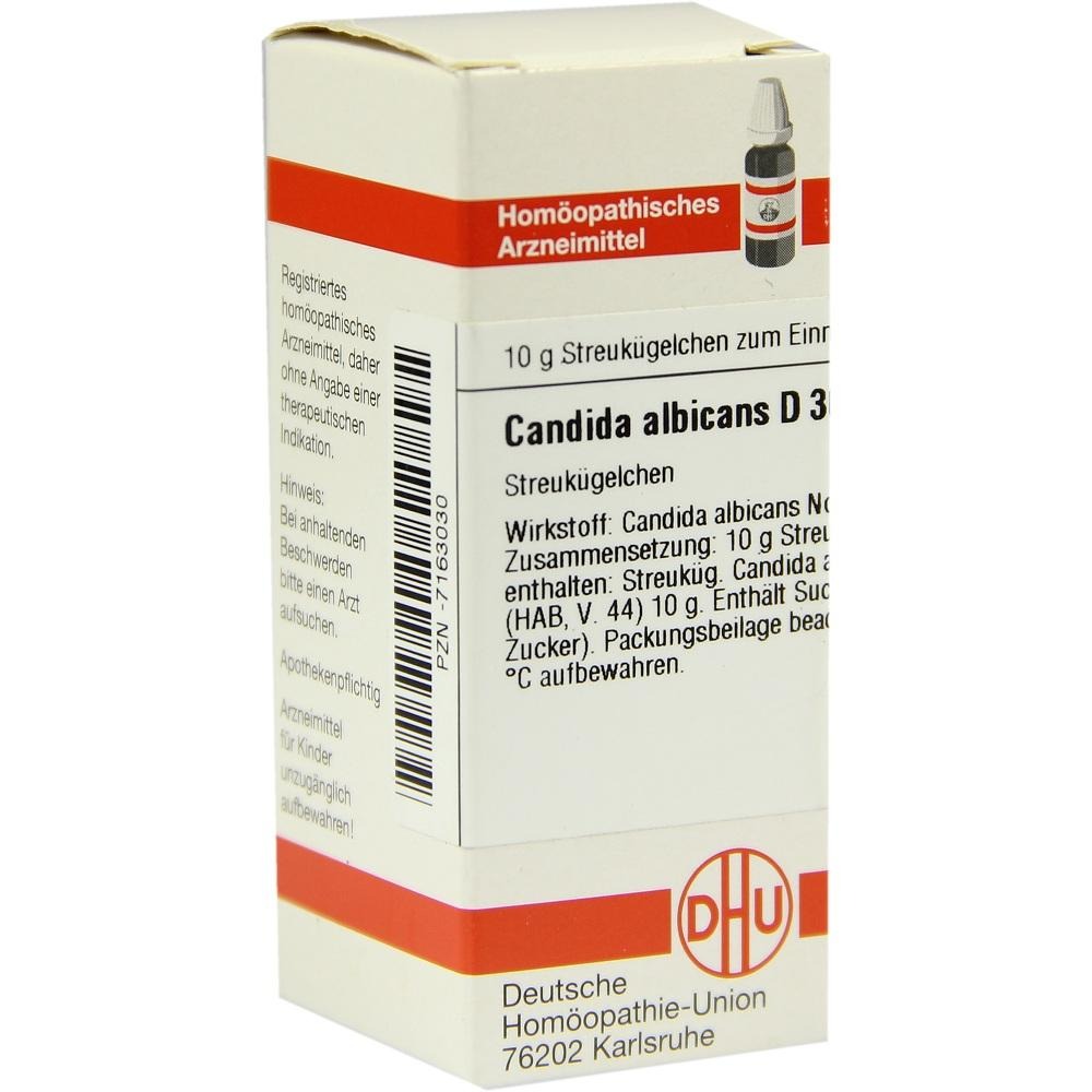 Candida Albicans D 30 Globuli, 10 g