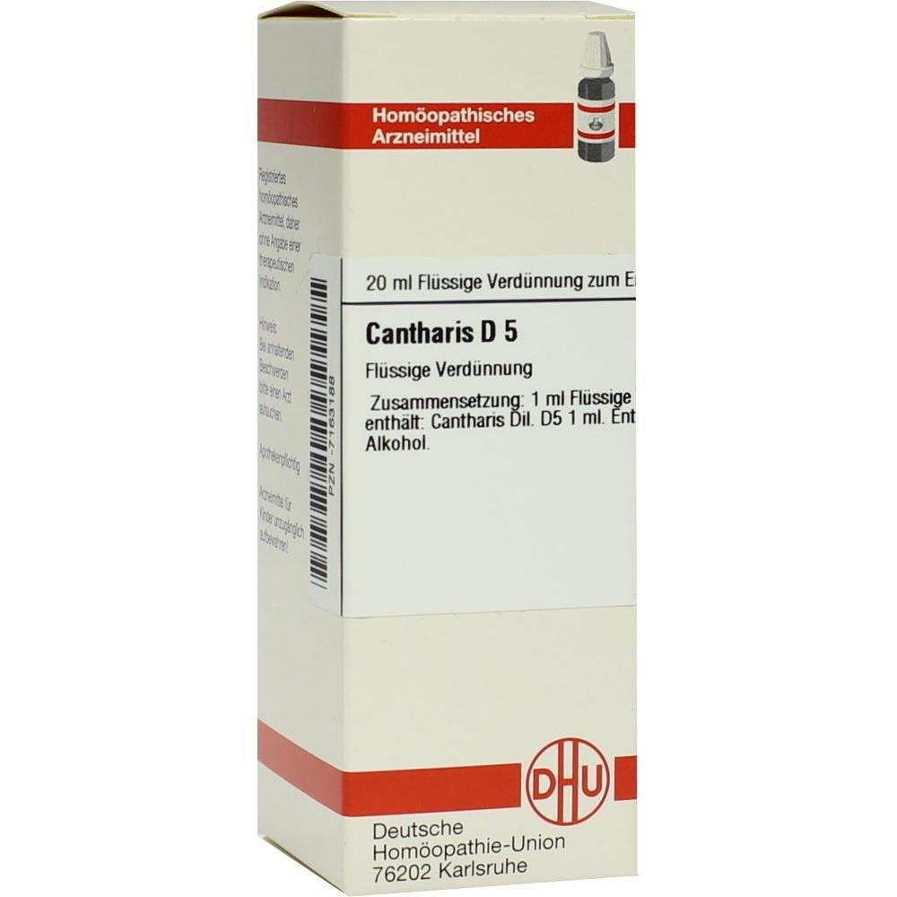 Cantharis D 5 Dilution, 20 ml