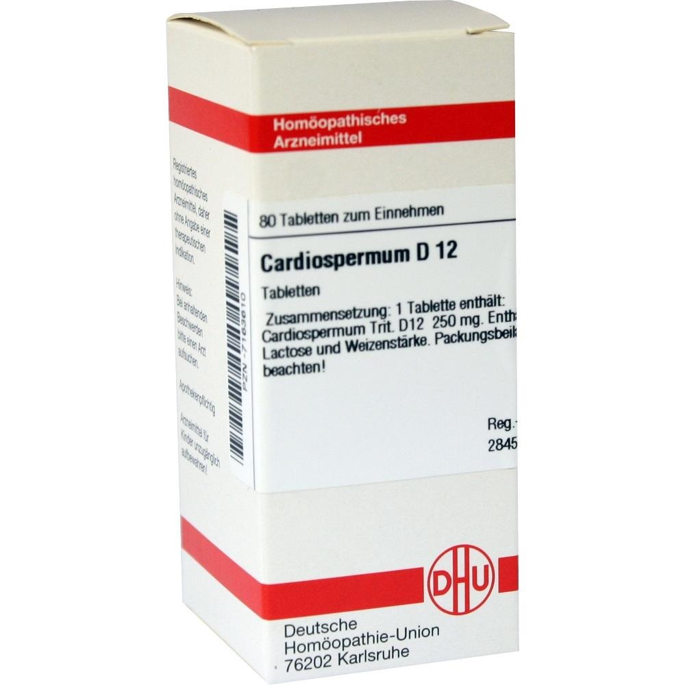 Cardiospermum D 12 Tabletten, 80 St.