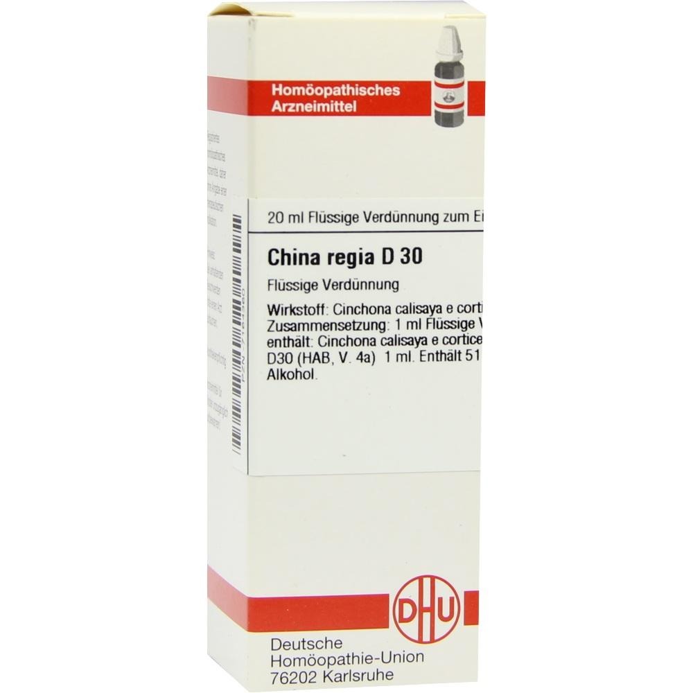 China Regia D 30 Dilution, 20 ml