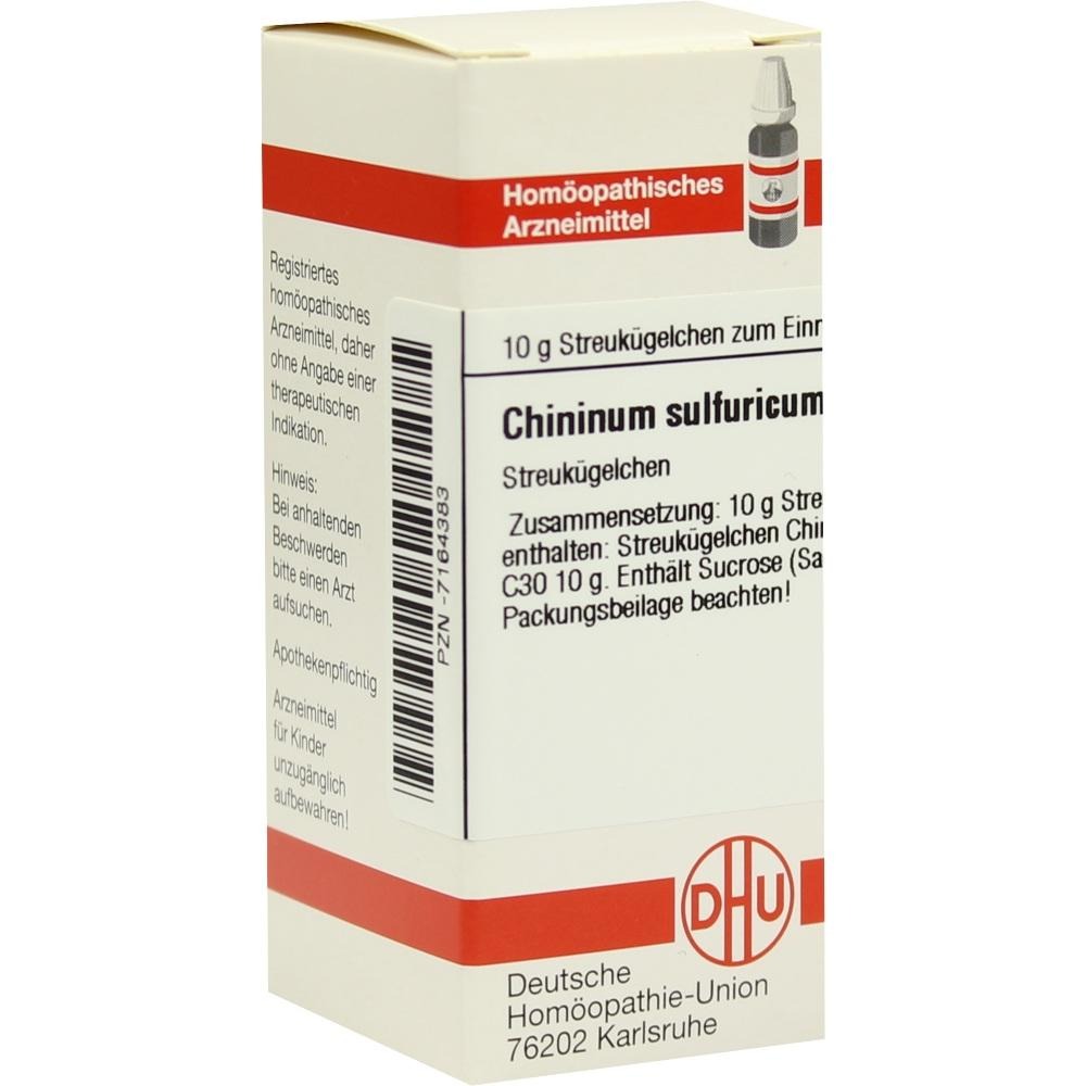 Chininum Sulfuricum C 30 Globuli, 10 g