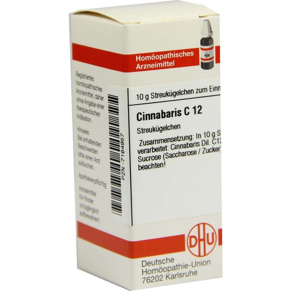 Cinnabaris C 12 Globuli, 10 g