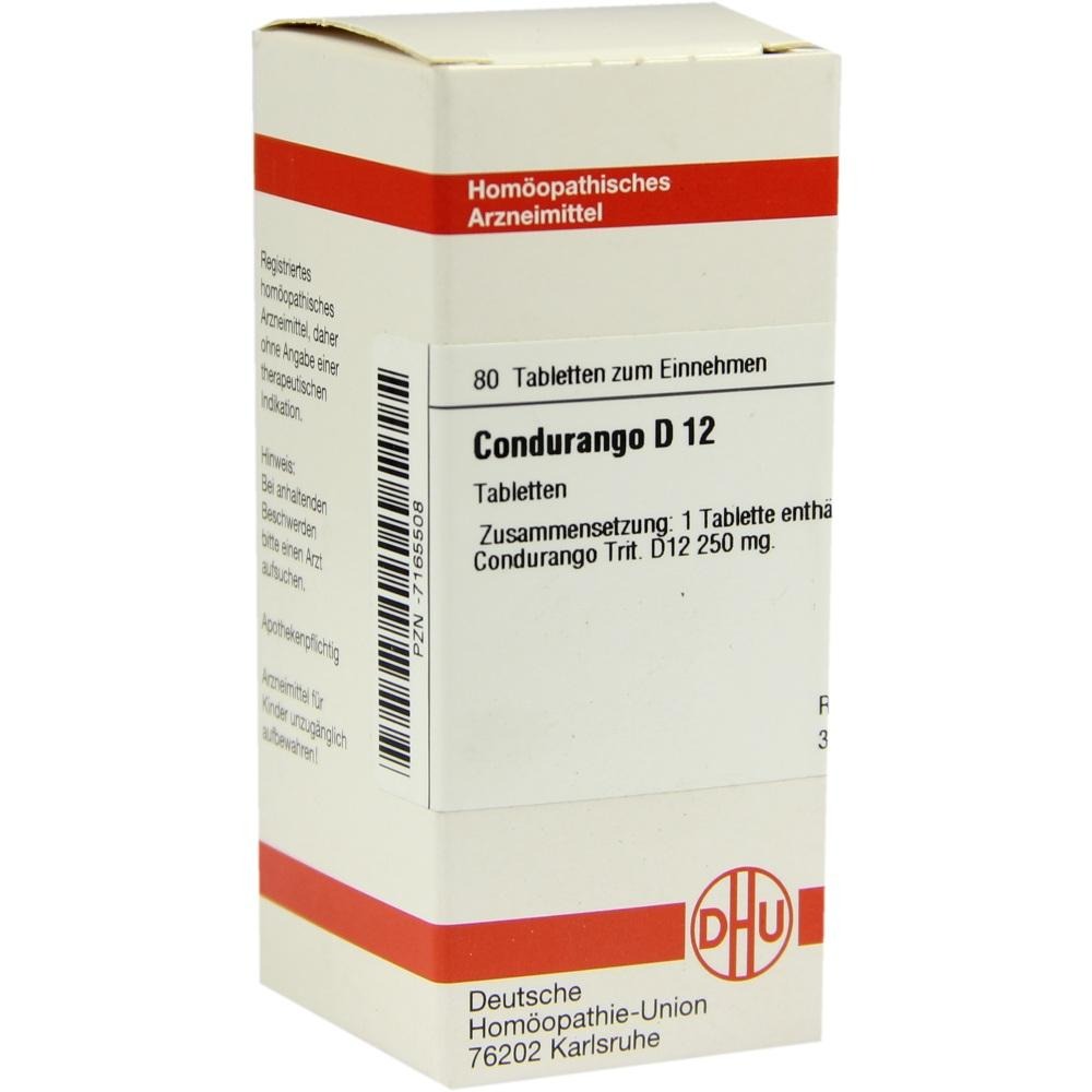 Condurango D 12 Tabletten, 80 St.