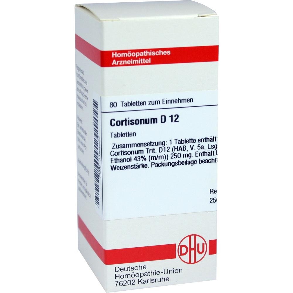 Cortisonum D 12 Tabletten, 80 St.