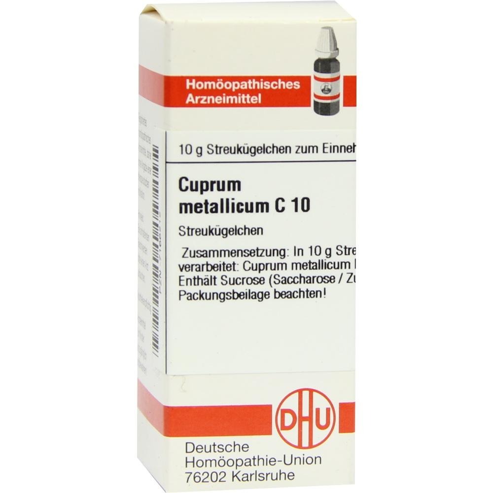 Cuprum Metallicum C 10 Globuli, 10 g