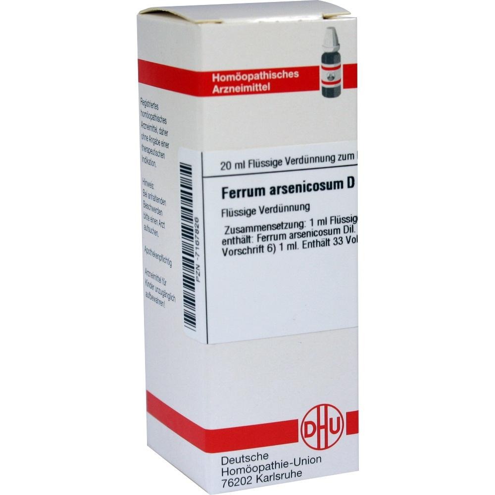 Ferrum Arsenicosum D 6 Dilution, 20 ml