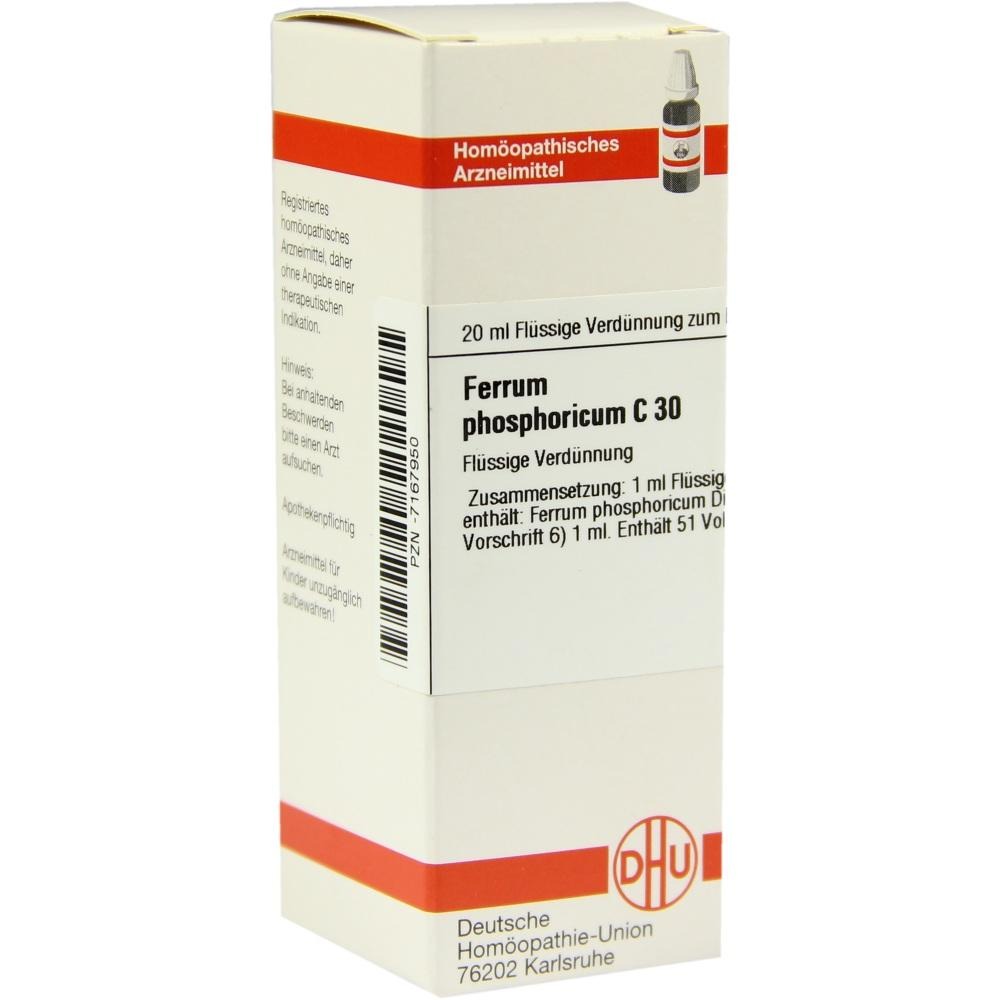 Ferrum Phosphoricum C 30 Dilution, 20 ml