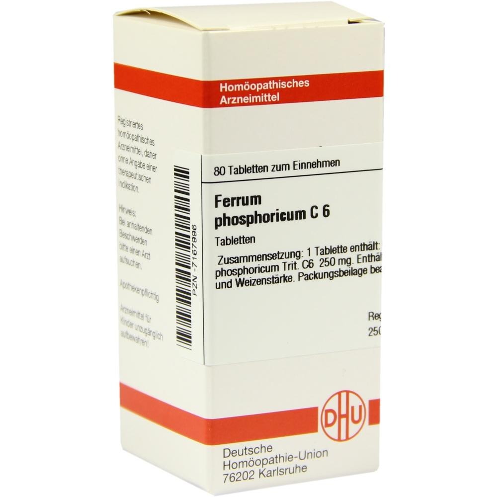 Ferrum Phosphoricum C 6 Tabletten, 80 St.