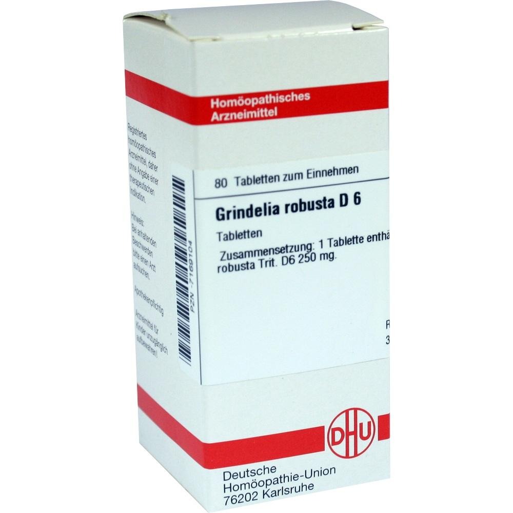 Grindelia Robusta D 6 Tabletten, 80 St.