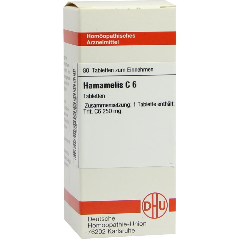 Hamamelis C 6 Tabletten, 80 St.
