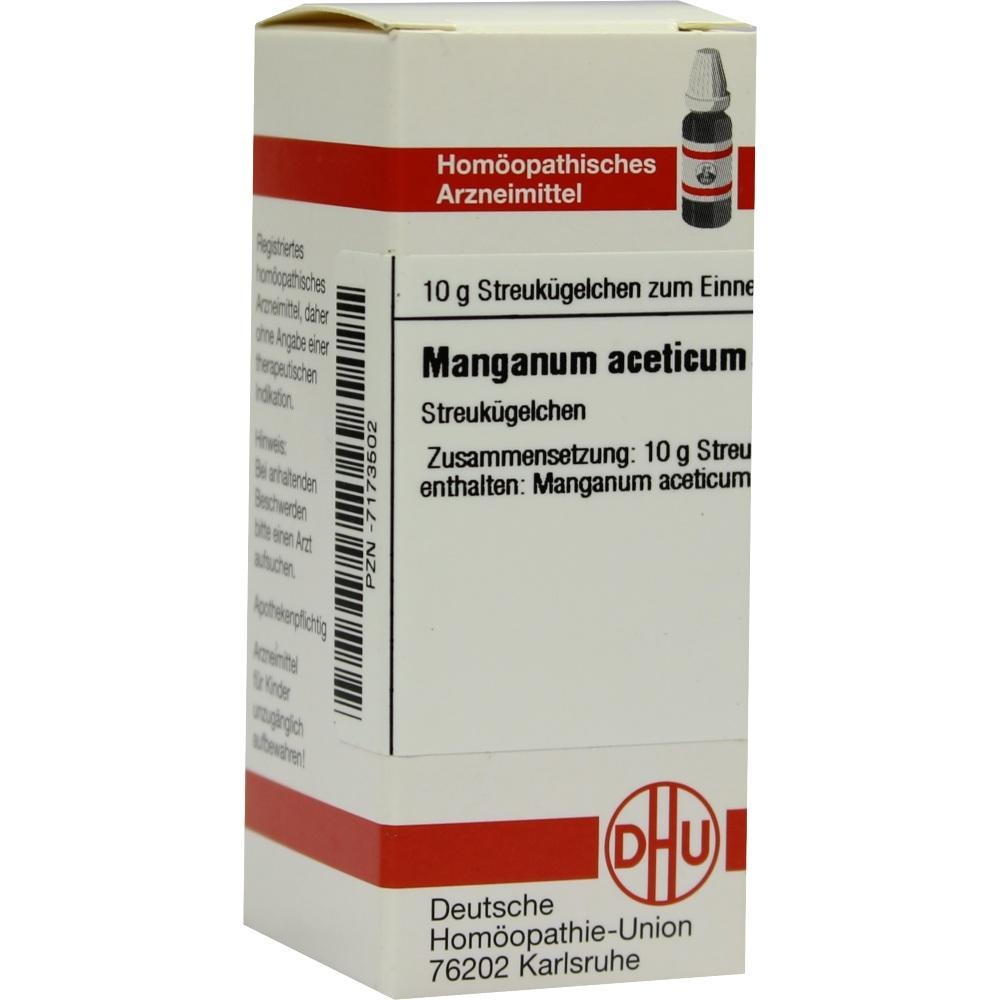 Manganum Aceticum C 30 Globuli, 10 g