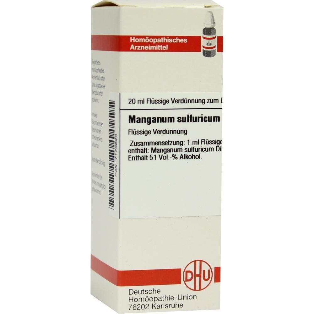 Manganum Sulfuricum D 12 Dilution, 20 ml