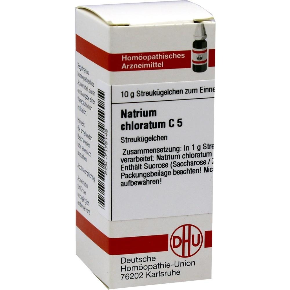 Natrium Chloratum C 5 Globuli, 10 g