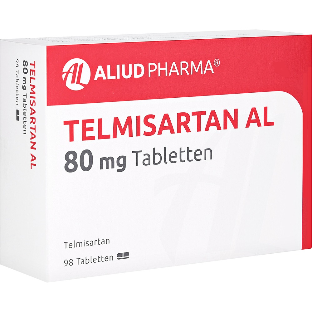 Telmisartan AL 80 mg Tabletten, 98 St.