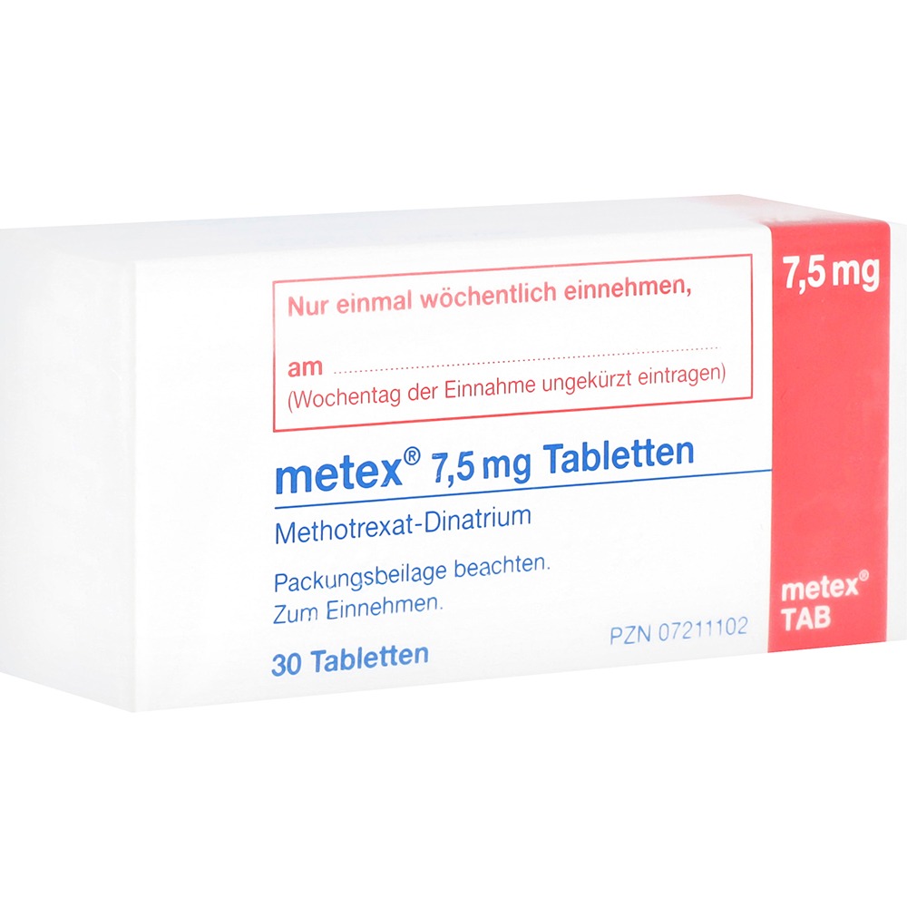 Metex 7,5 mg Tabletten, 30 St.