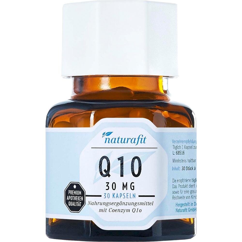 Naturafit Q10 30 mg Kapseln, 30 St.