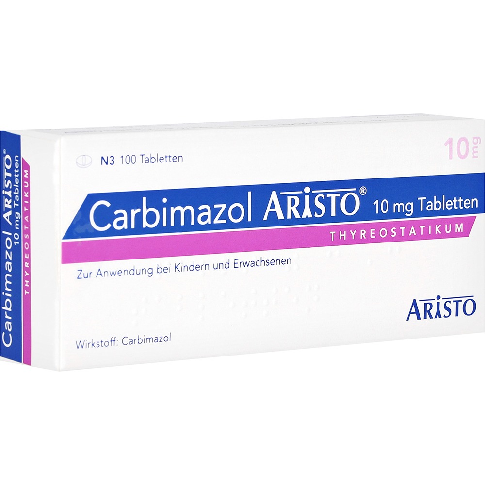Carbimazol Aristo 10 mg Tabletten, 100 St.