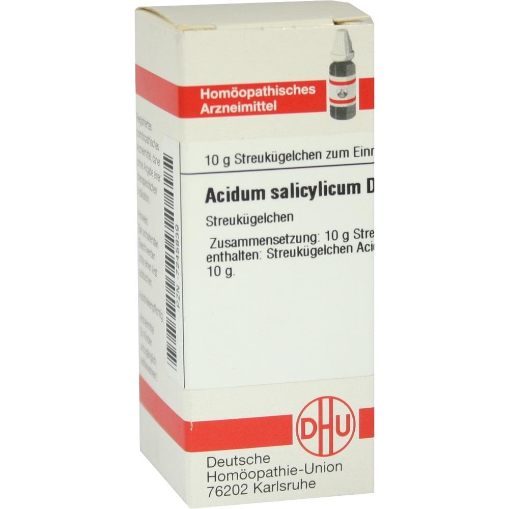 Acidum Salicylicum D 4 Globuli, 10 g
