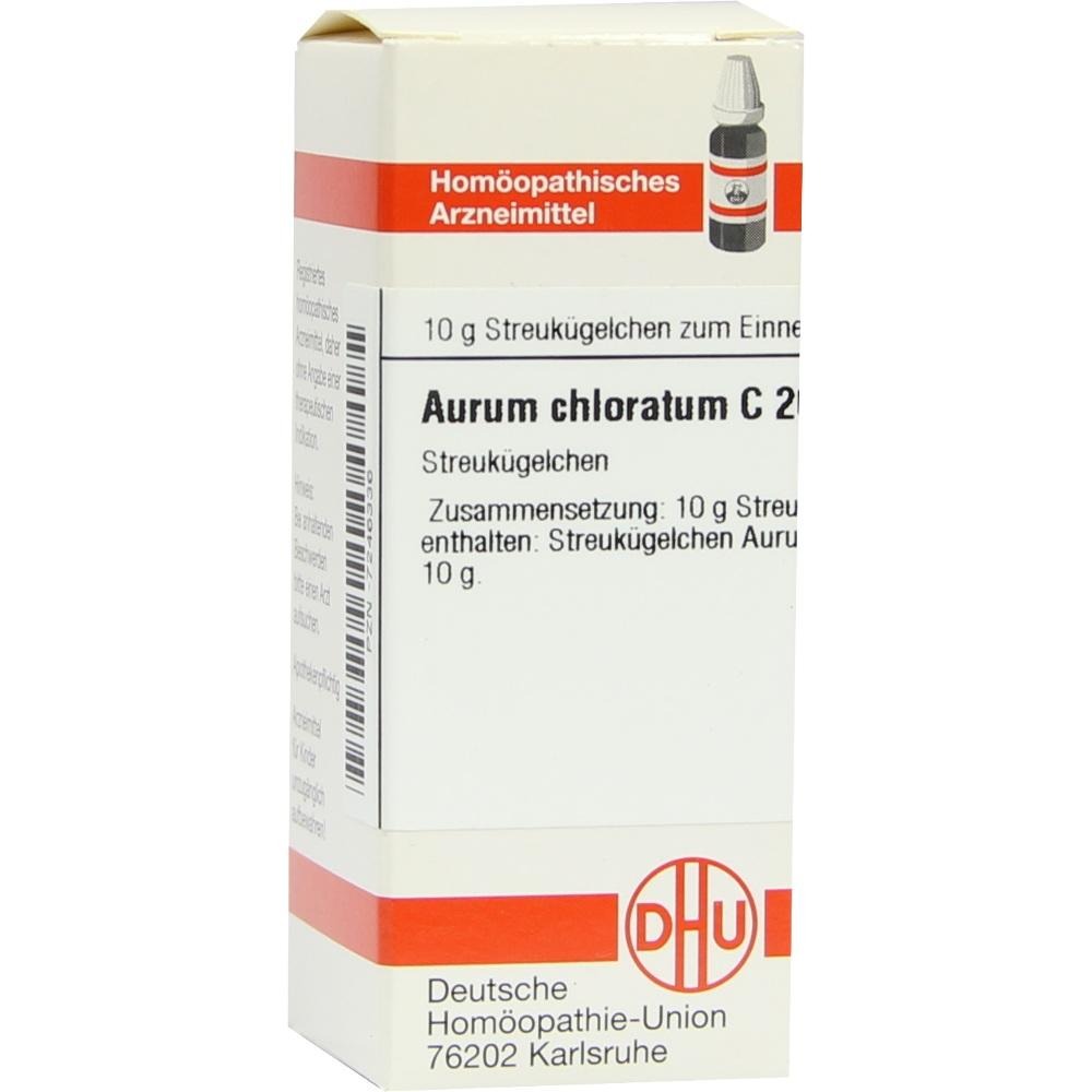 Aurum Chloratum C 200 Globuli, 10 g