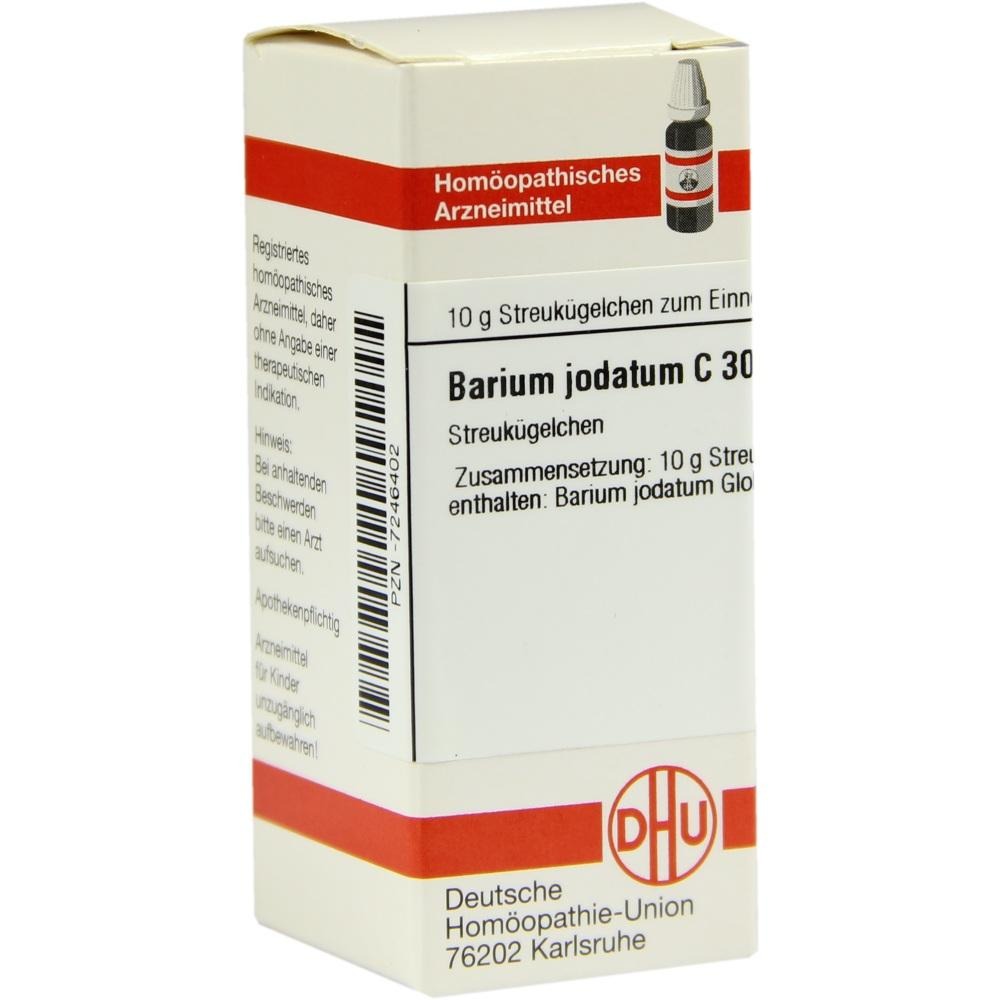 Barium Jodatum C 30 Globuli, 10 g