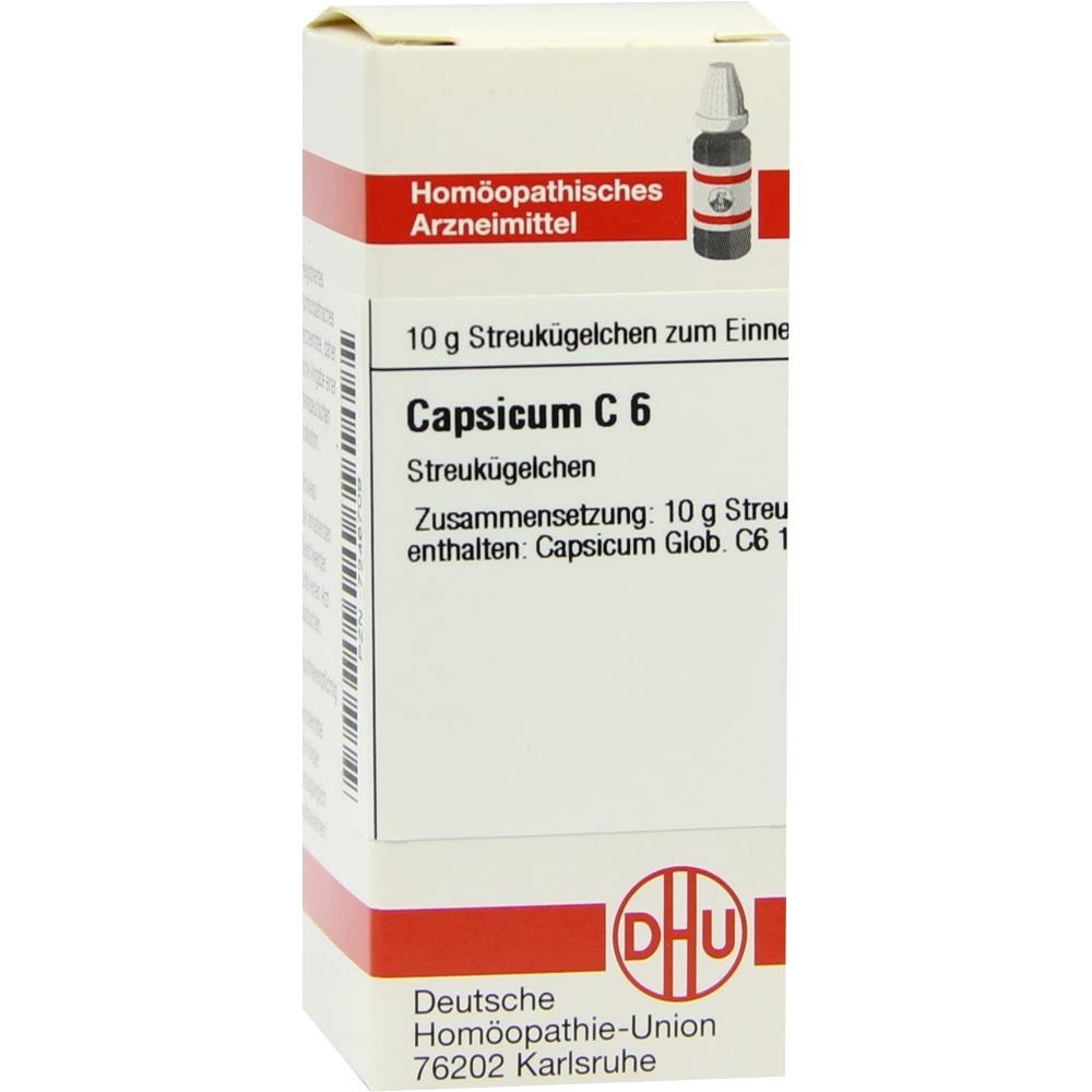 Capsicum C 6 Globuli, 10 g
