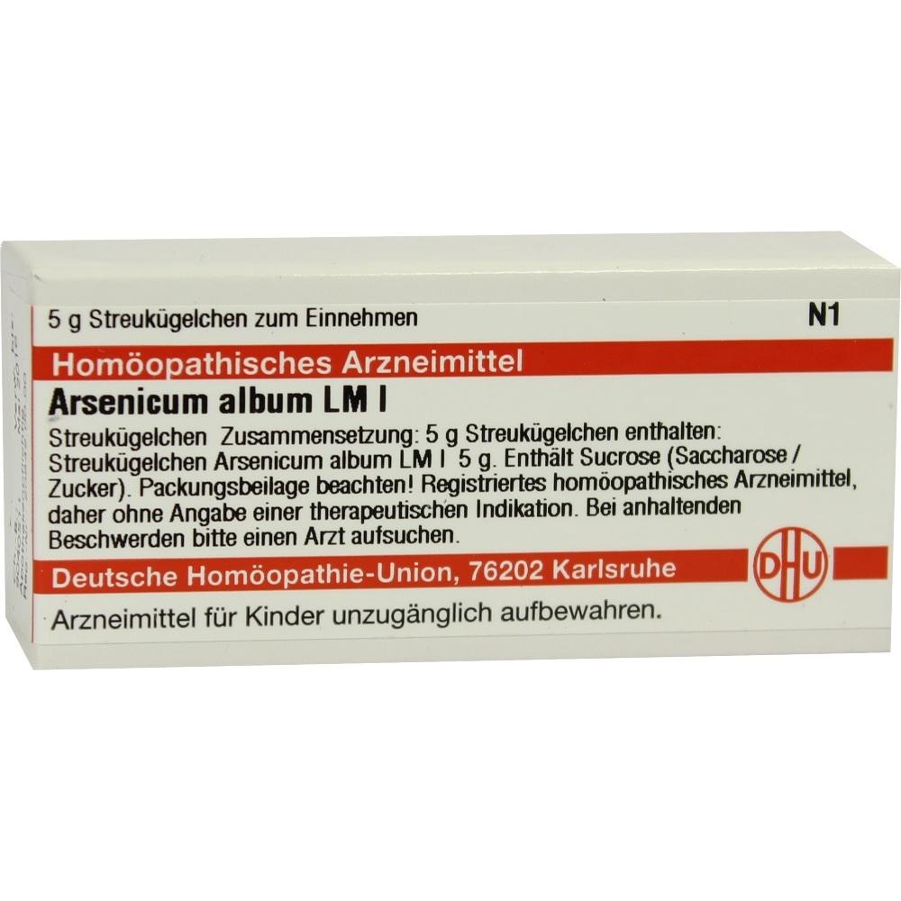Arsenicum Album LM I Globuli, 5 g