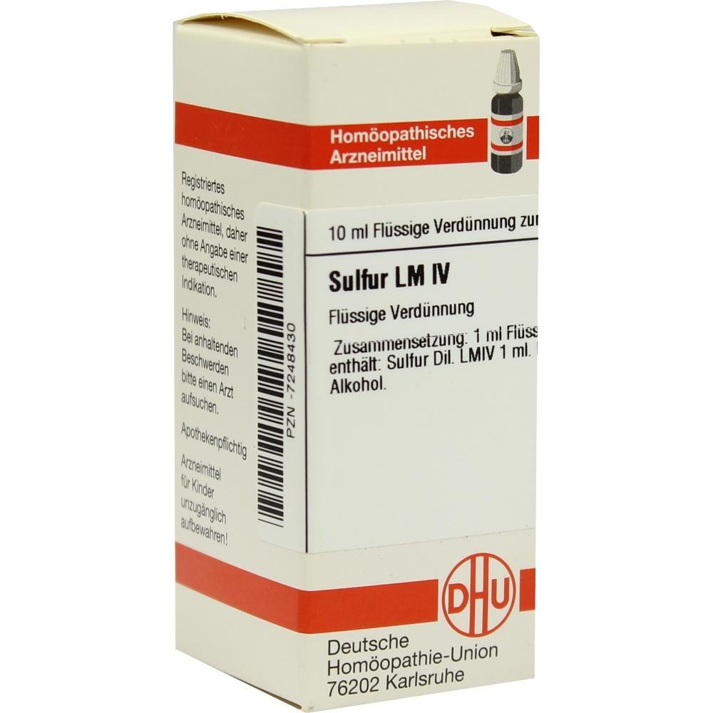 Sulfur LM IV Dilution, 10 ml