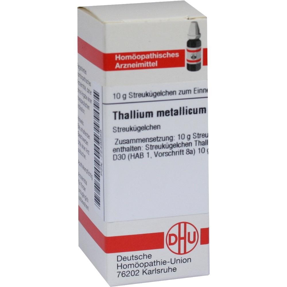 Thallium Metallicum D 30 Globuli, 10 g