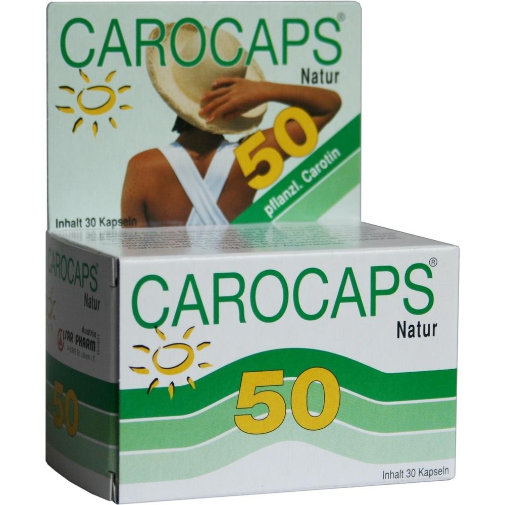 Carocaps 50 Natur Kapseln, 30 St.