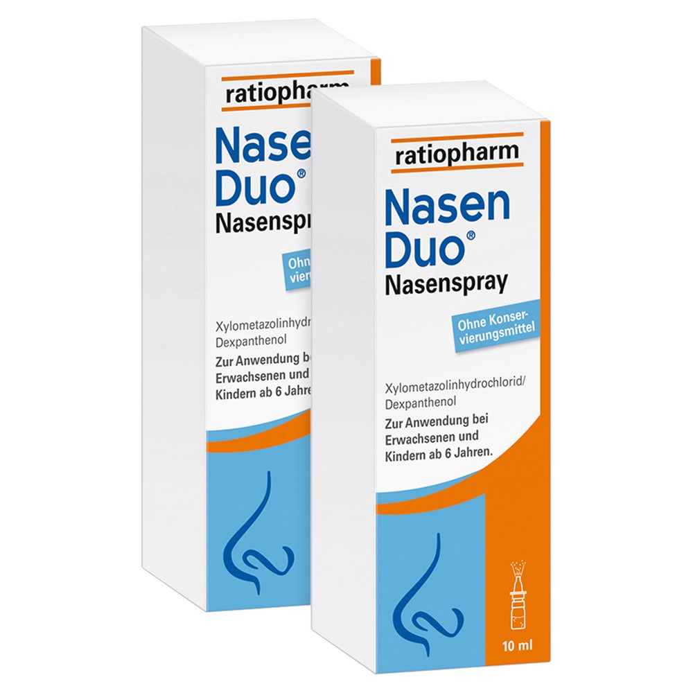 NasenDuo Nasenspray ratiopharm Spar-Angebot, 20 ml