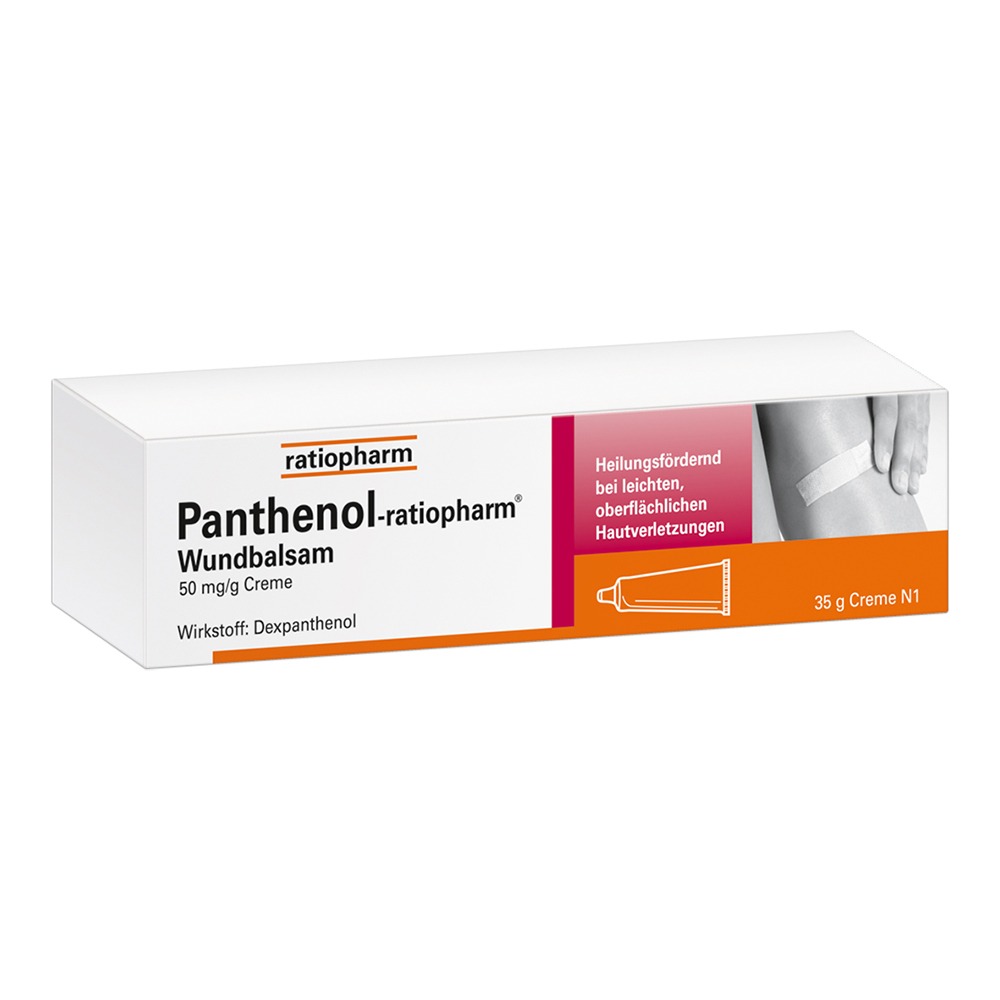 Panthenol ratiopharm Wundbalsam, 35 g - DocMorris