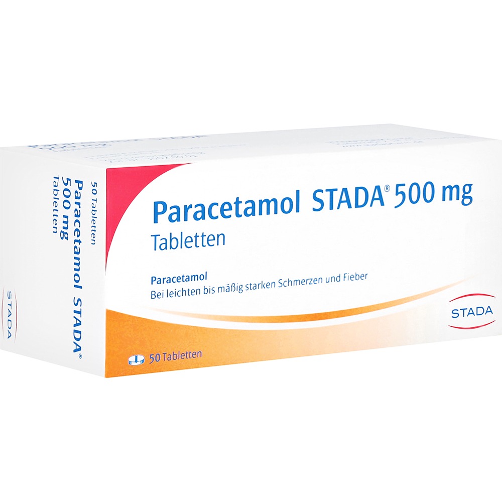Paracetamol Stada 500 mg Tabletten, 50 St.