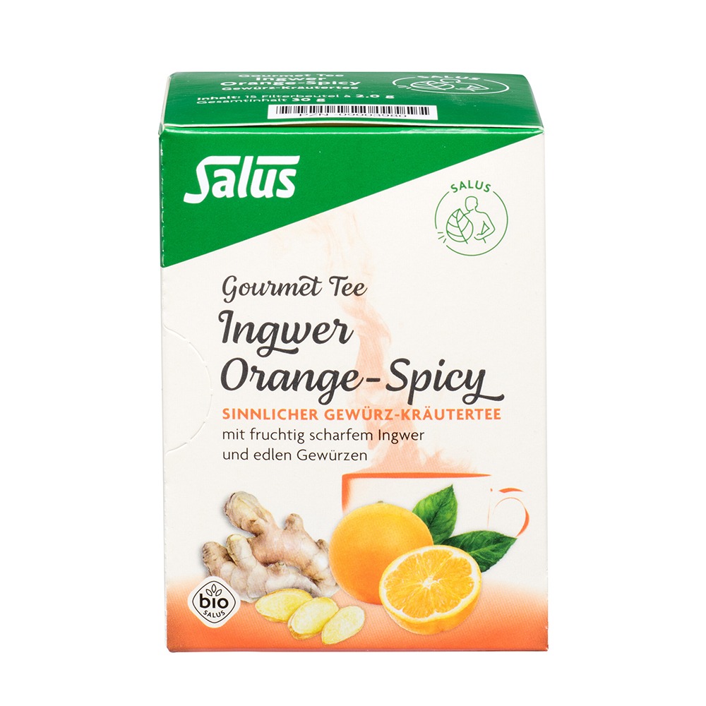 Ingwer Orange Spicy Tee Salus Filterbeut - DocMorris