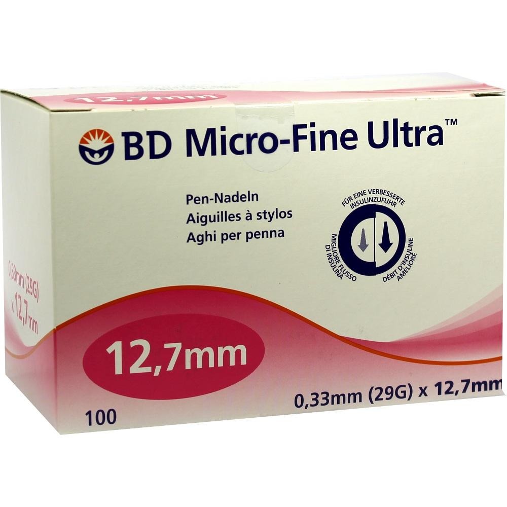 BD Micro-fine Ultra Pen-Nadeln 0,33x12,7, 100 St.
