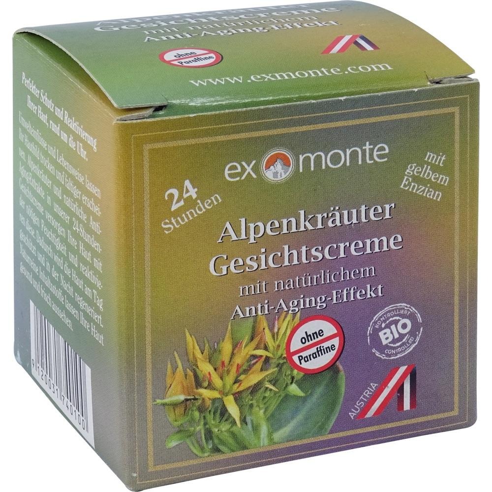 Alpenkräuter Gesichtscreme Exmonte ohne, 50 ml
