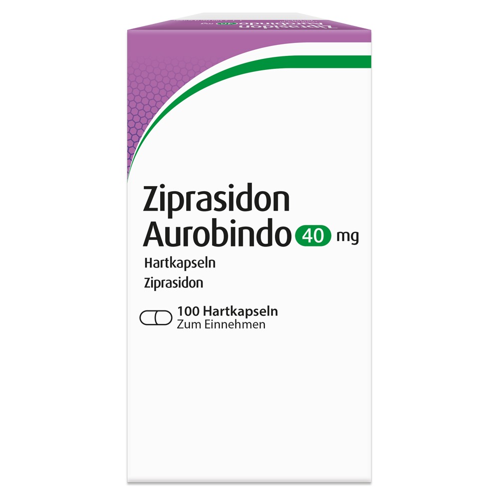 Ziprasidon Aurobindo 40 mg Hartkapseln, 100 St.