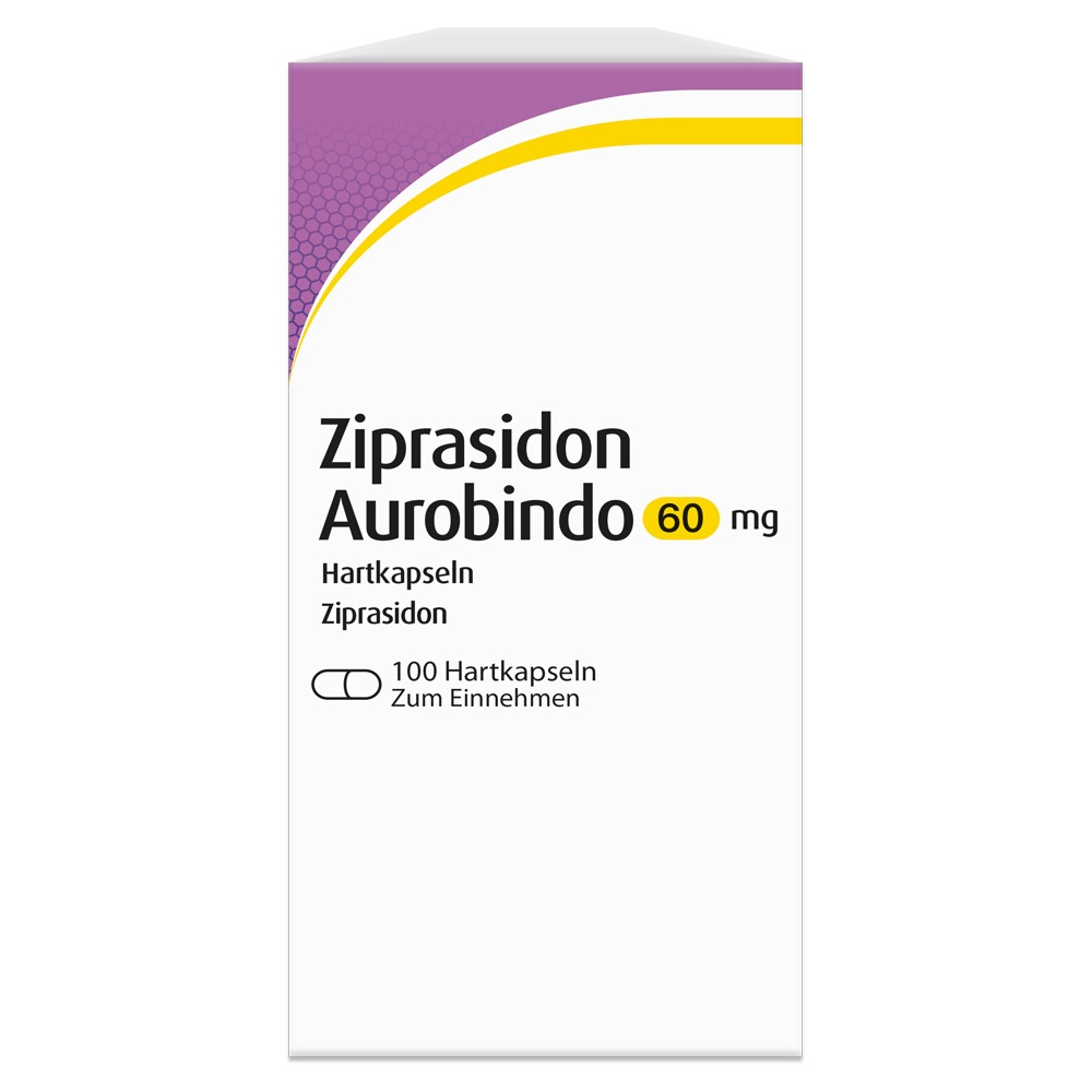 Ziprasidon Aurobindo 60 mg Hartkapseln, 100 St.