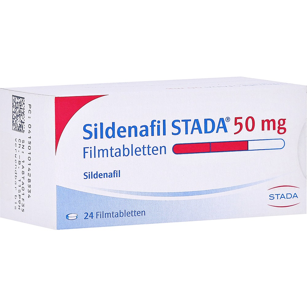 Sildenafil Stada 50 mg Filmtabletten, 24 St.