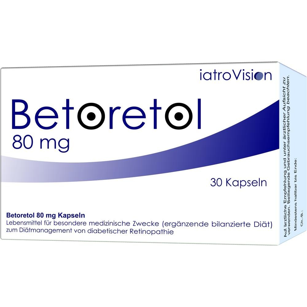 Betoretol 80 mg Kapseln, 30 St.