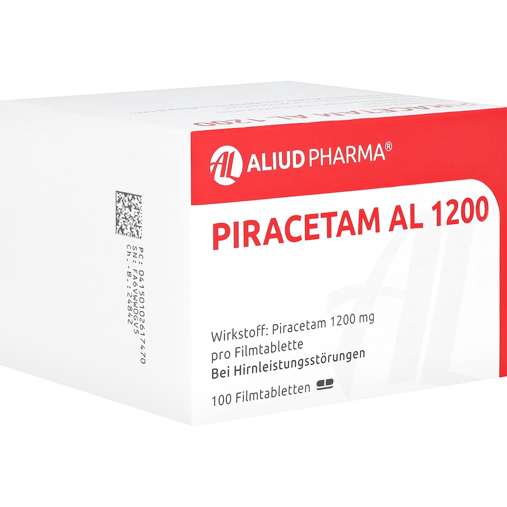 Piracetam AL 1200 Filmtabletten, 100 St.