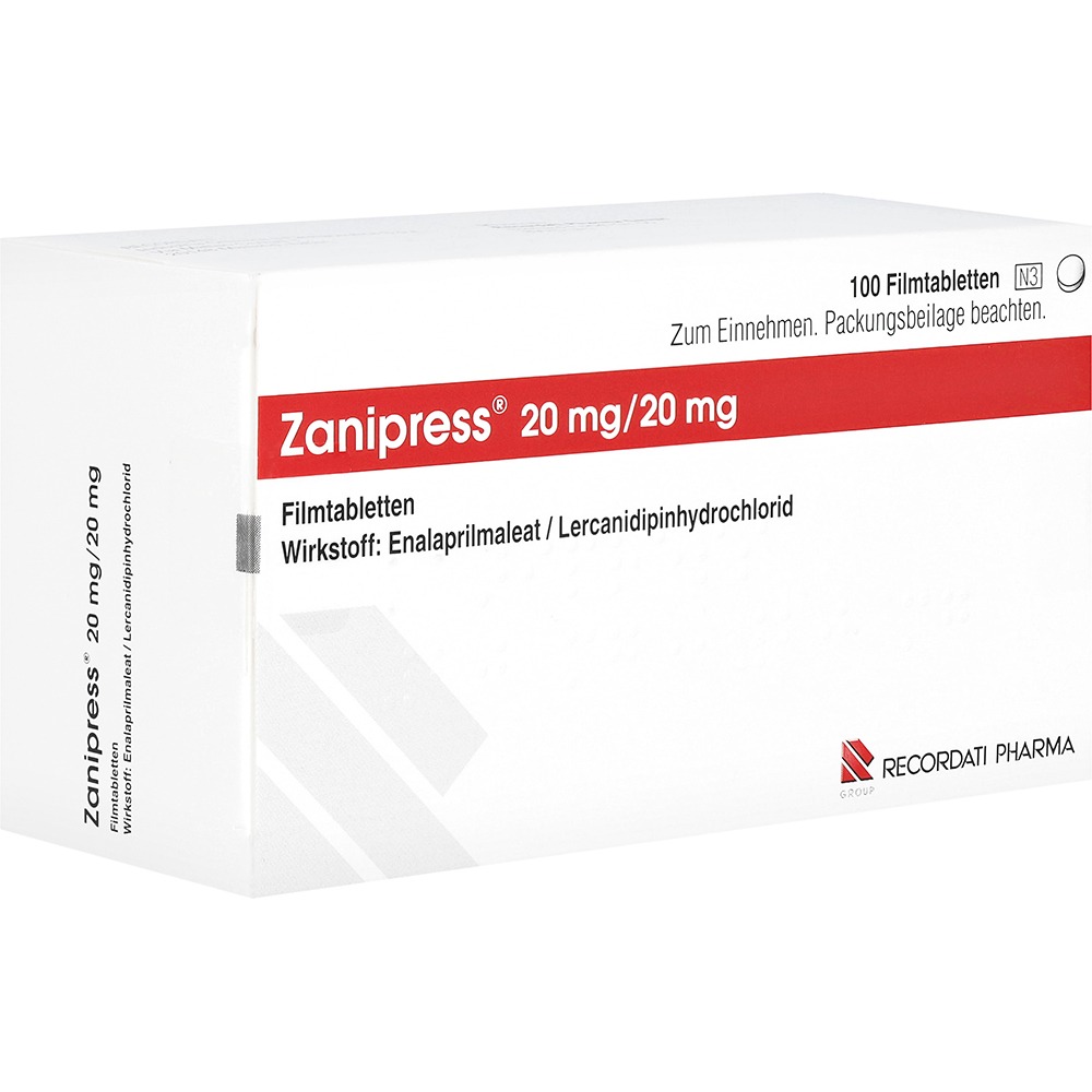Zanipress 20 Mg/20 mg Filmtabletten, 100 St.