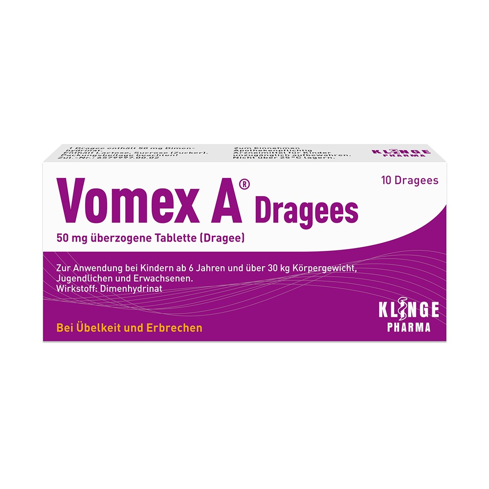 Bei kater vomex Vomex A