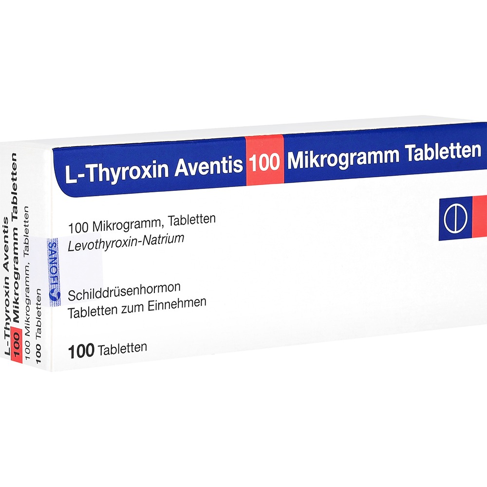 L-thyroxin Aventis 100 µg Tabletten, 100 St.