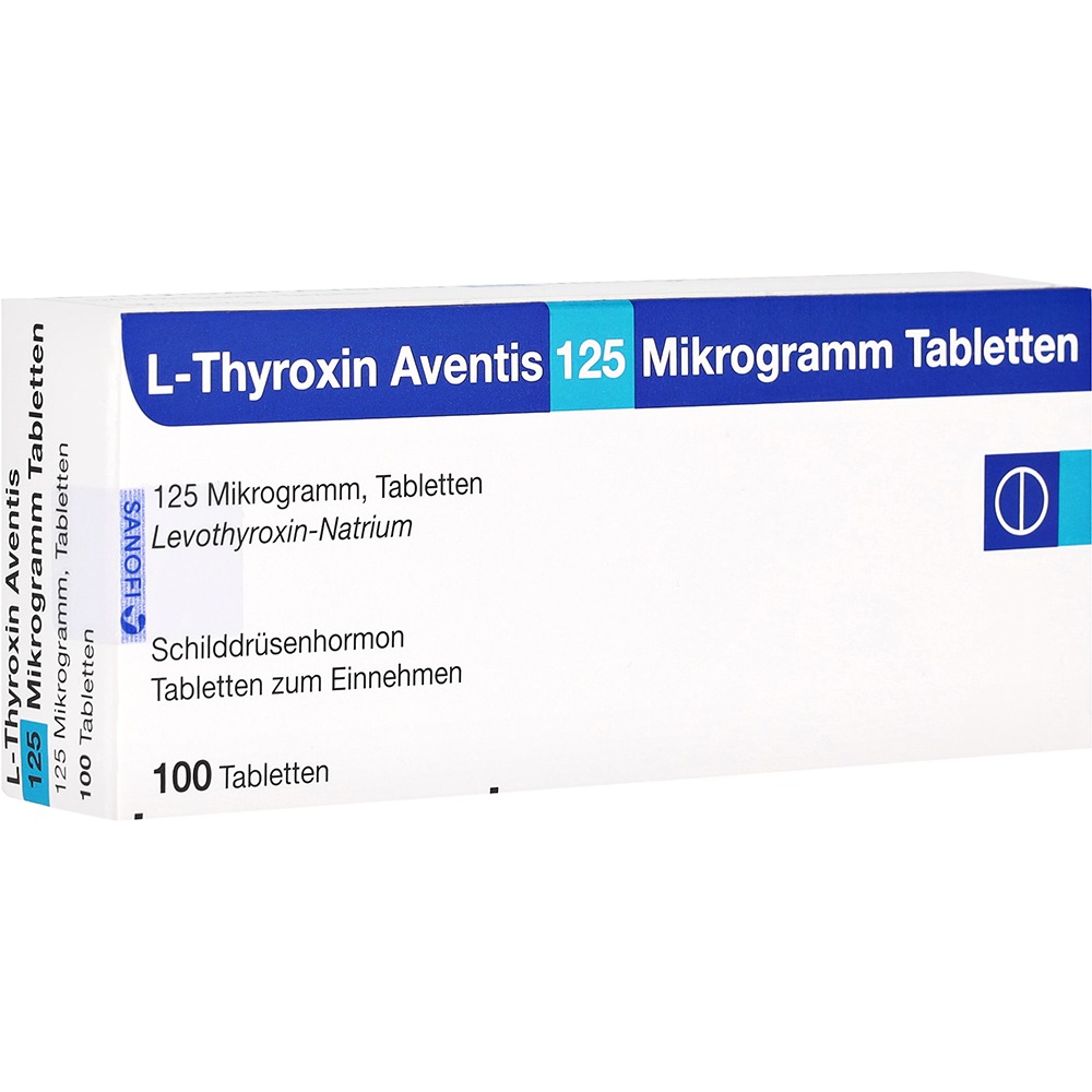 L-thyroxin Aventis 125 µg Tabletten, 100 St.