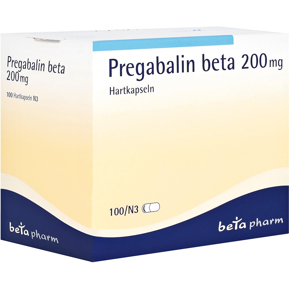 Pregabalin beta 200 mg Hartkapseln, 100 St.