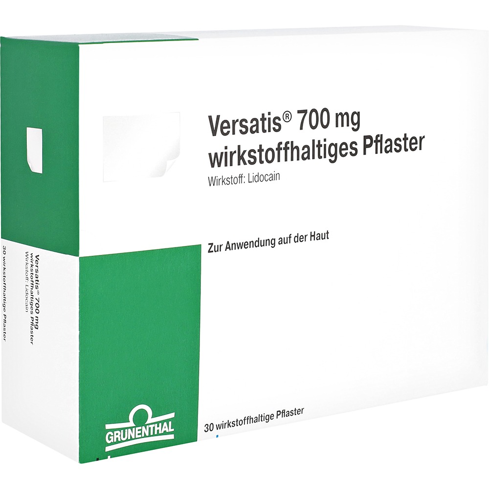Versatis 700 mg wirkstoffhaltiges Pflast, 30 St.