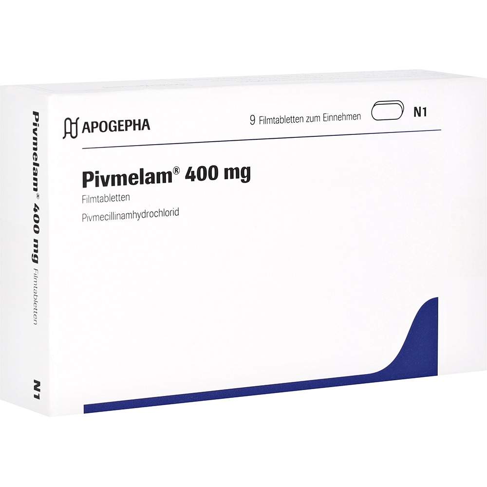 Pivmelam 400 mg Filmtabletten, 9 St.